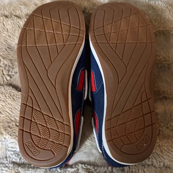 Ryka Navy and Red Women's Moccasins - Picture 3 of 3